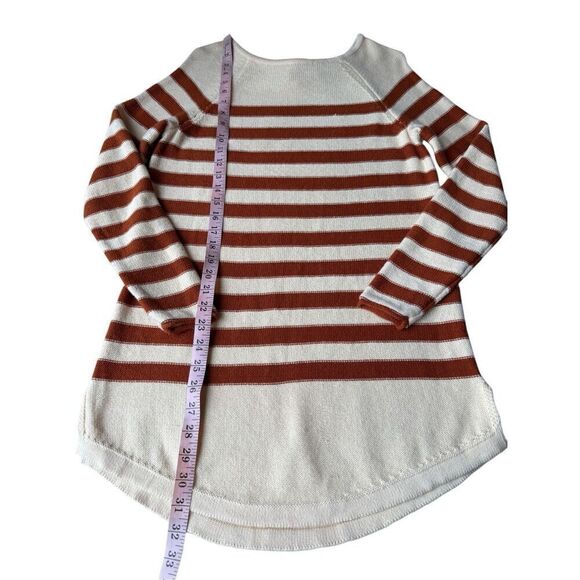 Free People Beach 100% Cotton Striped Renegade Tunic Sweater - Picture 11 of 13